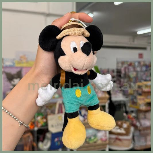 Disney | Mickey Mouse Mascot Holder Plush Keychain Pilot (Haneda Airport Limited Collection)