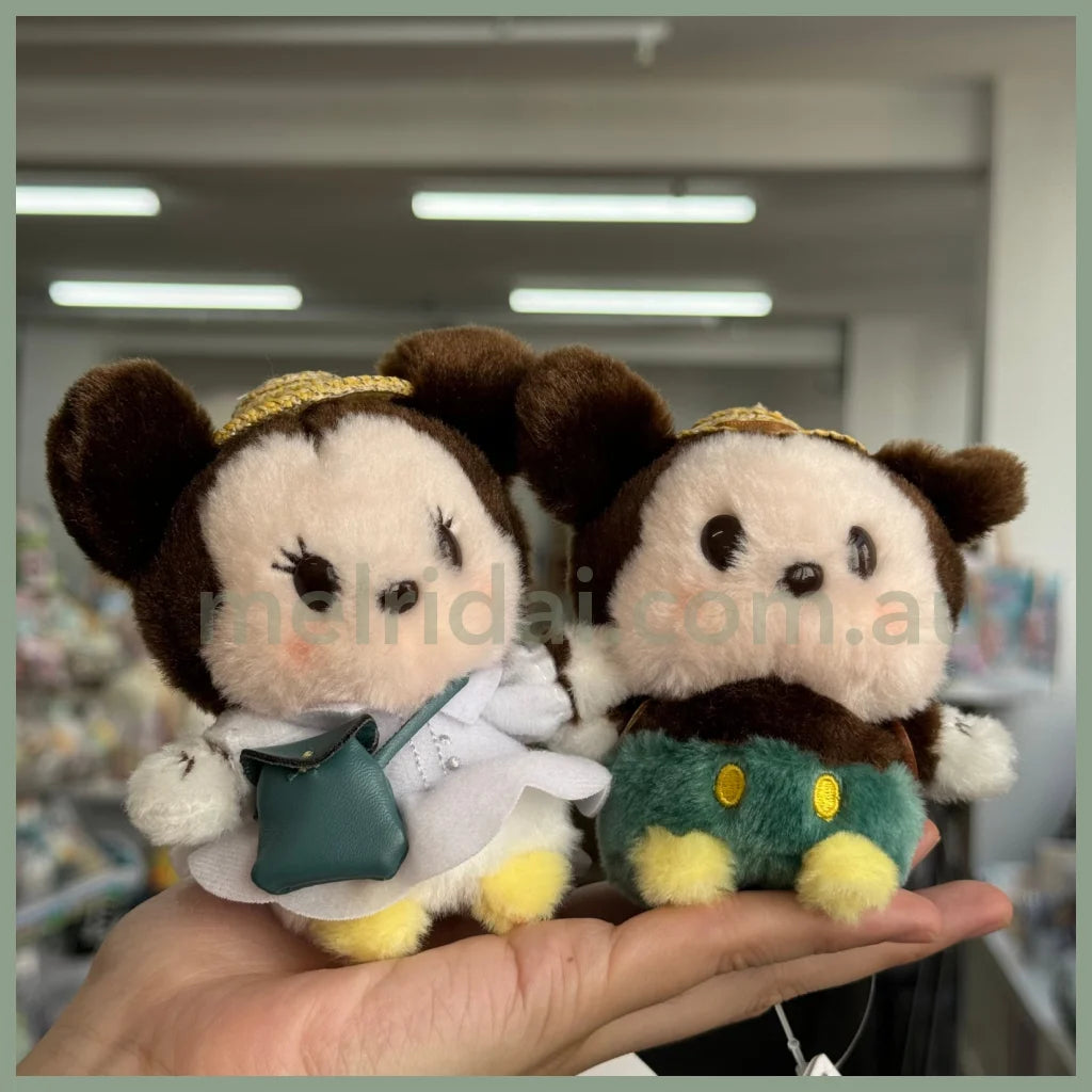 Disney | Mickey Mouse Plush Toy Urupocha-Chan Pilot 12×9×8Cm (Haneda Airport Limited Collection)