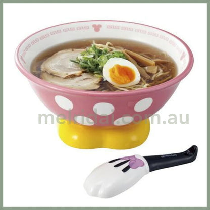 Disney | Minnie Mouse Ramen Bowl (D20.5Cm X H9.5Cm) & Spoon (14.5Cm)