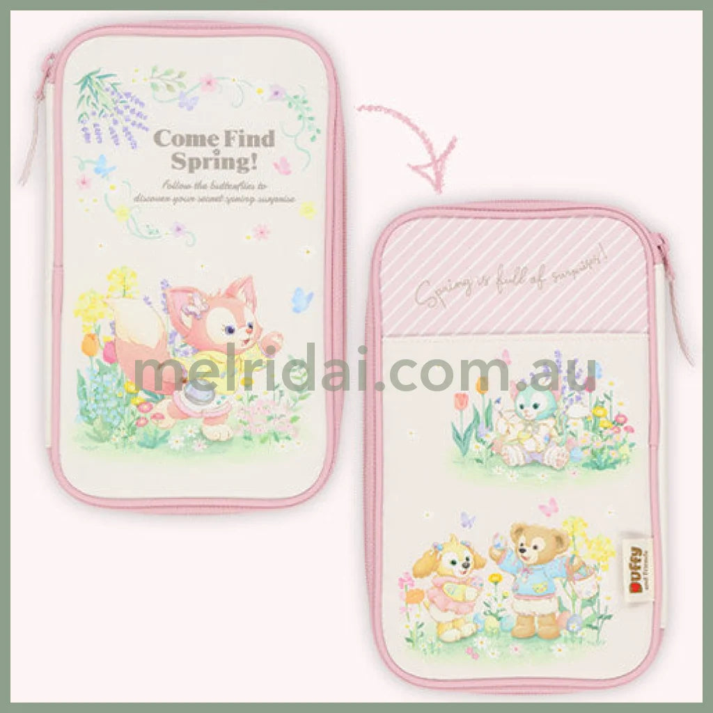 Disney | Multi Pouch 22×13Cm (Come Find Spring!) 东京迪士尼 多用途收纳包/多功能包（春日系列）