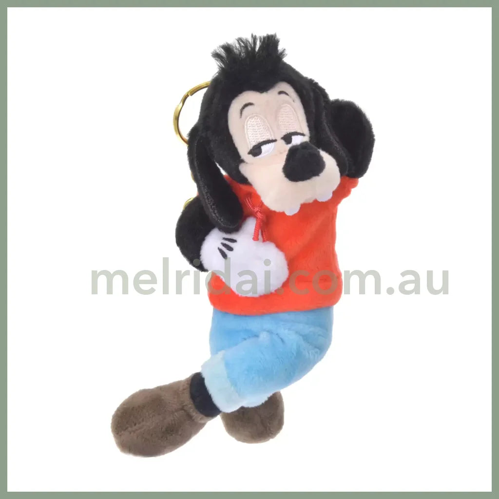 Disney | Plush Keychain 27Cm Approx. (Iketerunuigurumi) 东京迪士尼 毛绒玩偶挂件/包挂/钥匙链（慵懒风美滋滋二郎腿系列） 高飞 Goofy