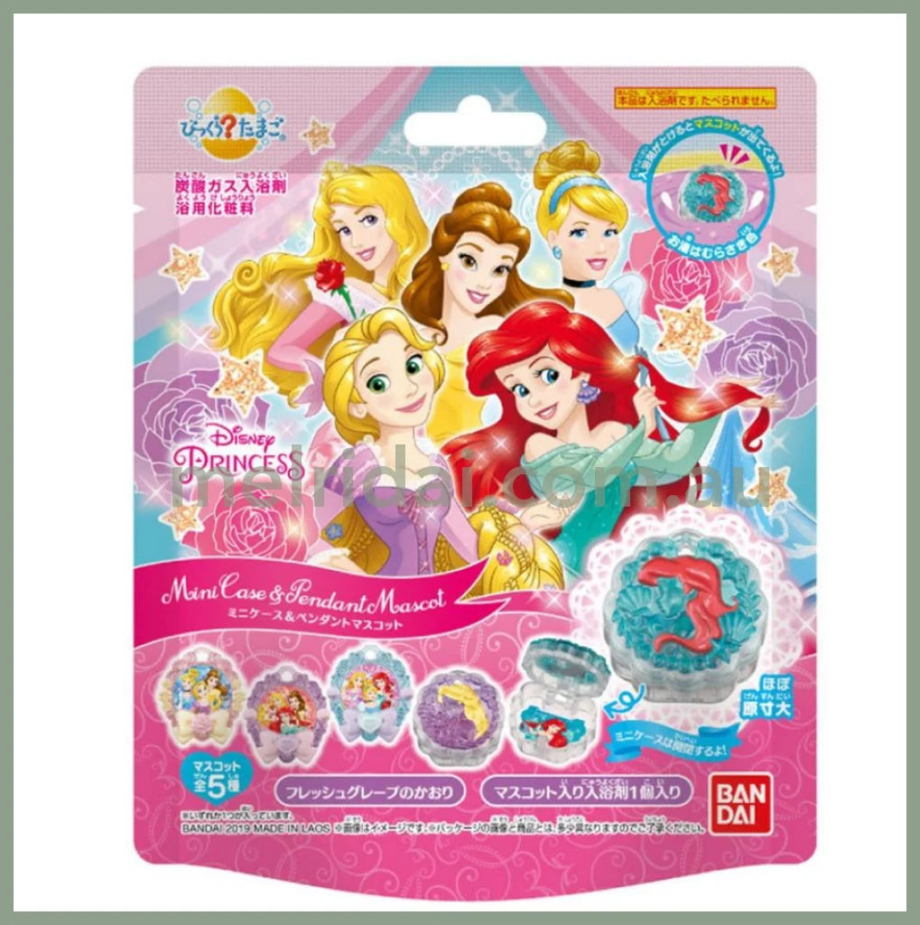 Disney Princess Mini Case Pendant Bath Bomb With Mascot