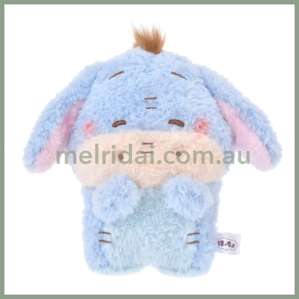 Disney | Scrump Plush Toy Hotcho Series (S) 东京迪士尼 捧脸笑眯眯眼系列 卷毛毛绒玩偶/公仔 S号 Eeyore 屹耳