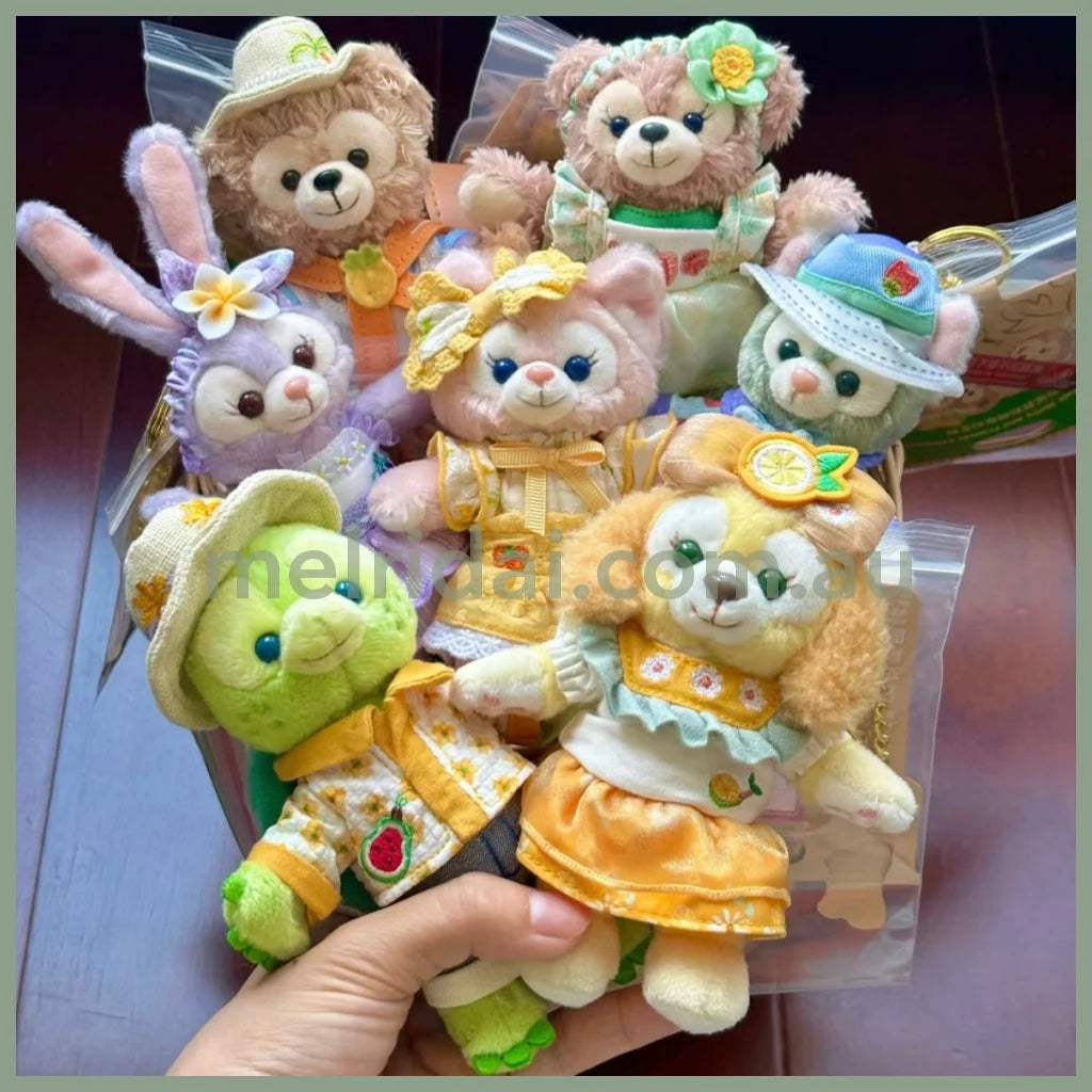 Disney | Shang Hai Disneyland Mascot Holder Plush Keychain (Duffy And Friends Summer Collection)