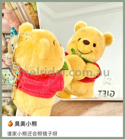 Disney | Disney Store Japan Yuzu Winnie The Pooh Plush Keychain 13.5×7.3×8Cm / //