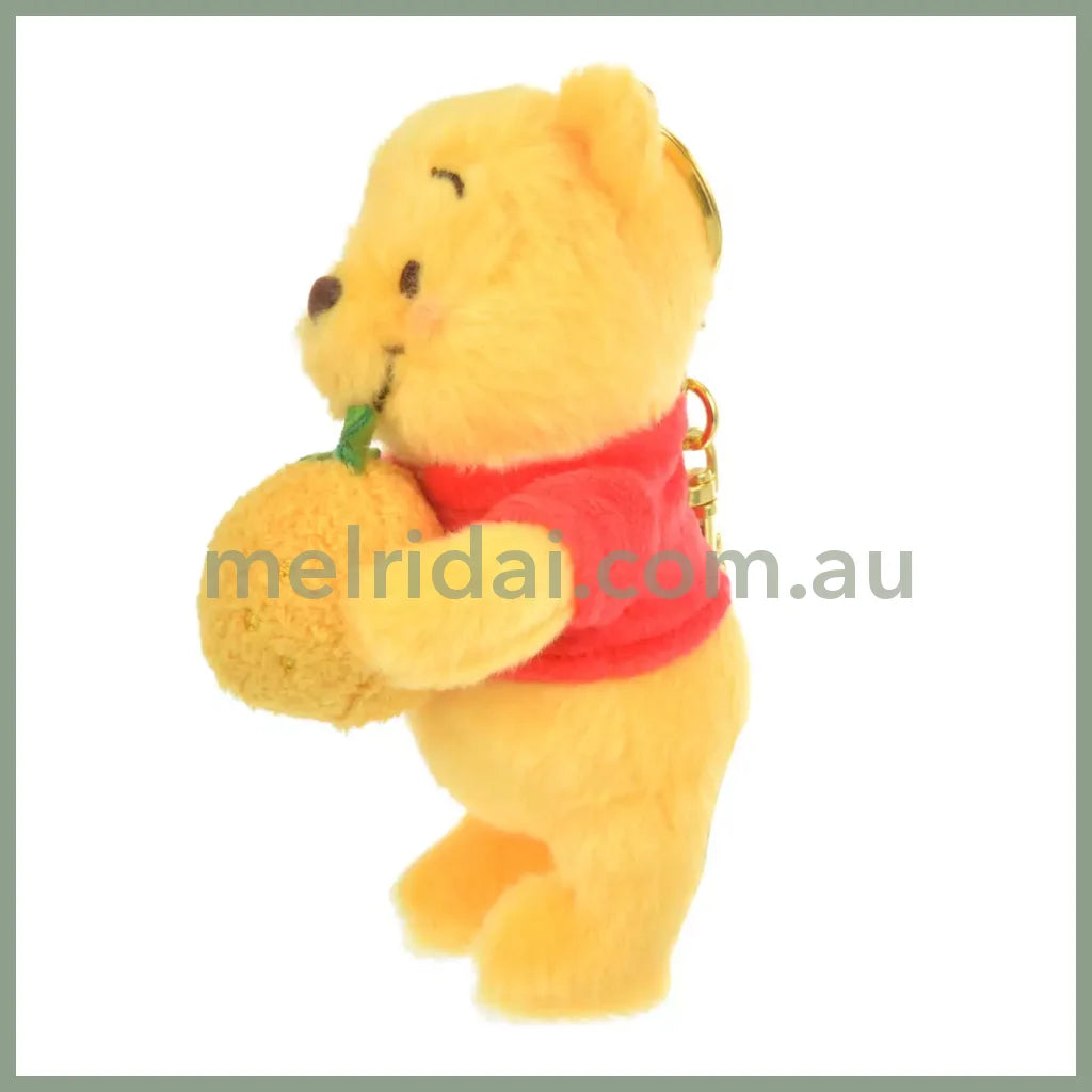 Disney | Disney Store Japan Yuzu Winnie The Pooh Plush Keychain 13.5×7.3×8Cm / //