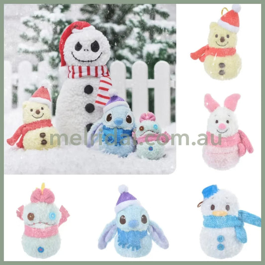 Disney | Stuffed Snow Keychain Snowman Series //