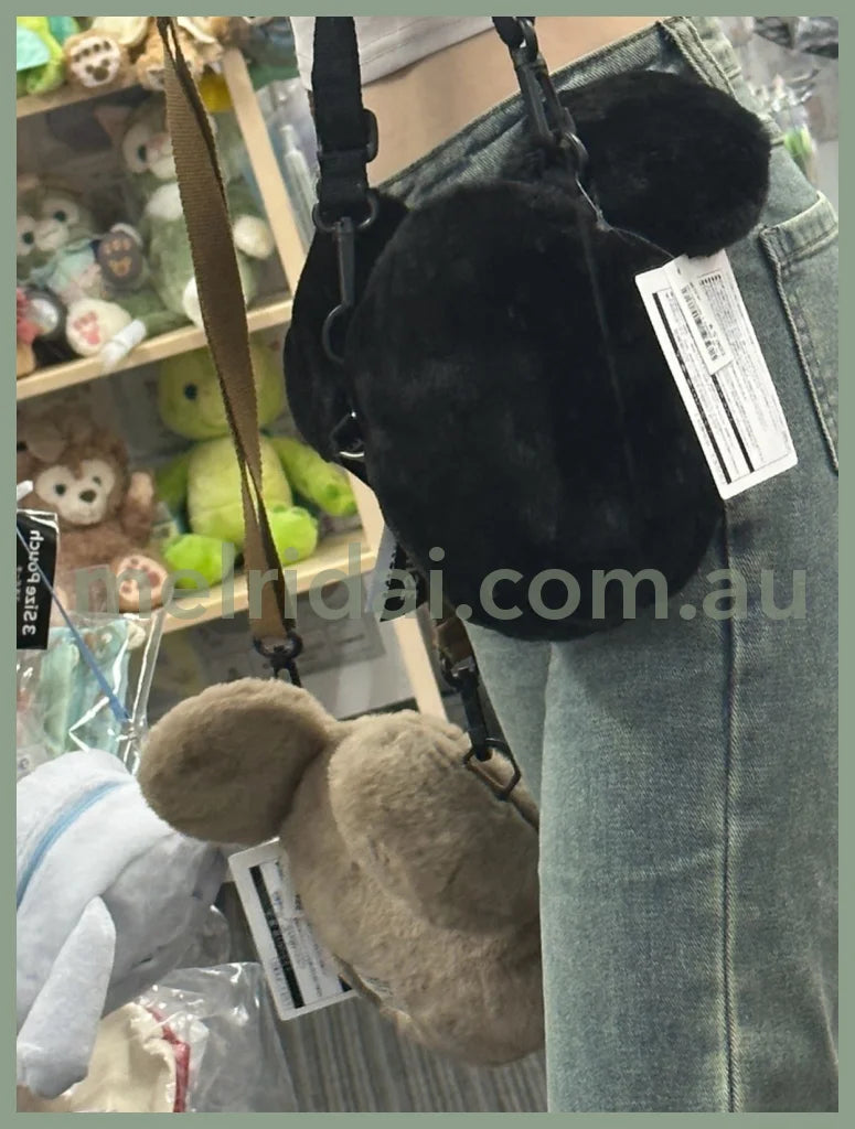 Disney | Tokyo Disneyland Mickey Mouse Crossbody Bag / Black