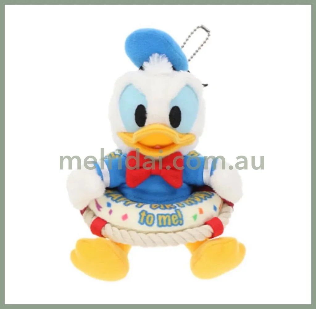 Disney | Tokyo Disney Resort Donald Duck 2023 Birthday Limited Plush Keychain //