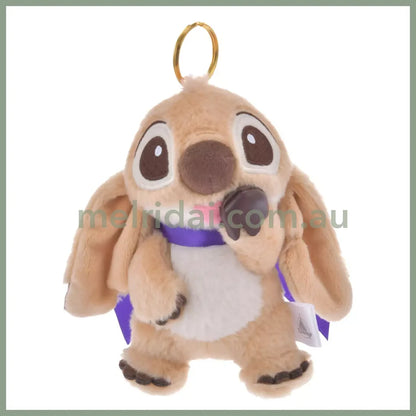 Disney | Tokyo Disney Store Stitch Plush Keychain Mascot Holder 14×11.5×8Cm (Chocolate Valentine