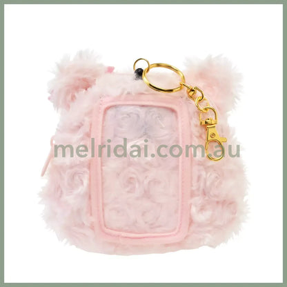 Disney | Tokyo Disney Store Winnie The Pooh Plush Pass Case Reel Keychain 15×14×9Cm (Sakura 2025)