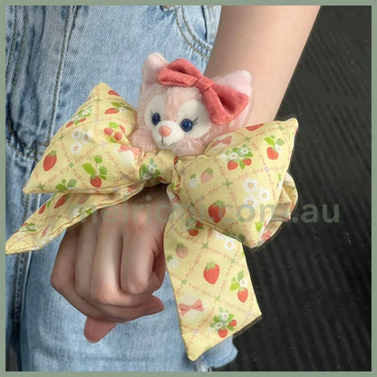 Disney | Tokyodisneysea Heartfelt Strawberry Gift Linabell Ribbon Scrunchie 东京迪士尼