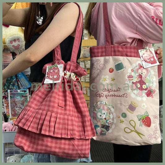 Disney | Tokyodisneysea Heartfelt Strawberry Gift Tote Bag 东京迪士尼 情人节草莓限定 双面托特包/单肩包