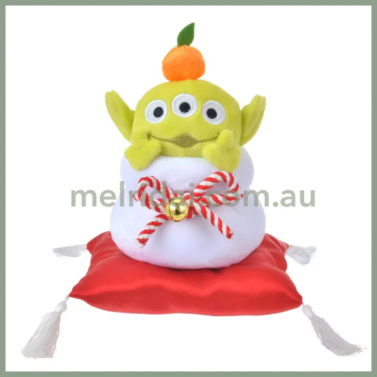 Disney | Tokyodisneystore 2024 Happy New Year Little Green Alien Kagami Mochi 18.5×14.5×13.5(Cm)