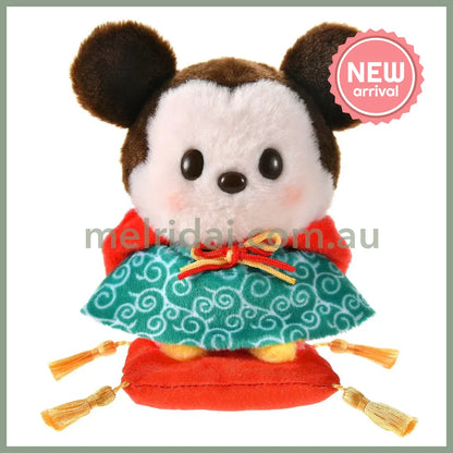 Disney | Tokyodisneystore Mickey Mouse Plush Doll Urupocha-Chan H13×W9.5×D8Cm (New Year 2025)