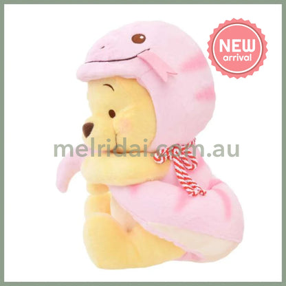 Disney | Tokyodisneystore Pink Winnie The Pooh Plush Toy M 36 X 26 Cm (New Year 2025 Zodiac Lucky