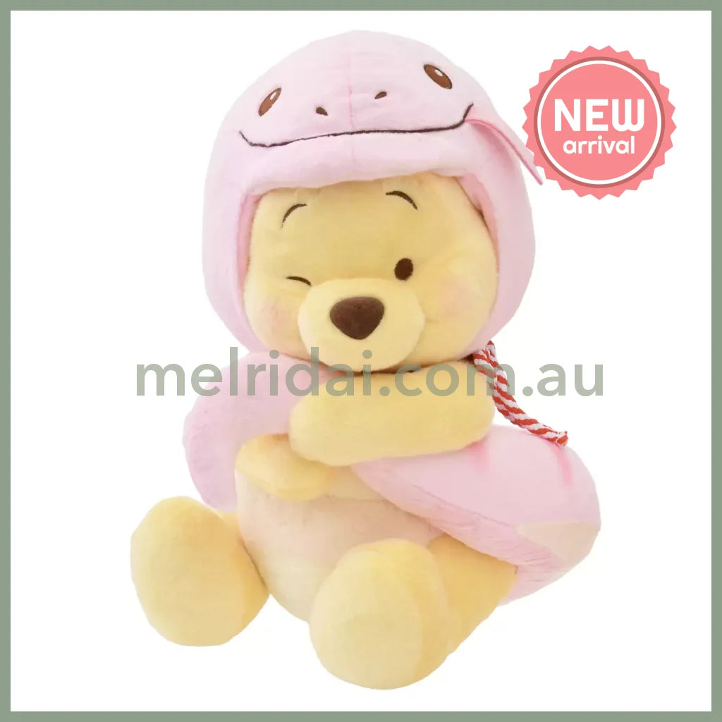 Disney | Tokyodisneystore Pink Winnie The Pooh Plush Toy M 36 X 26 Cm (New Year 2025 Zodiac Lucky