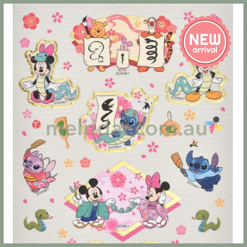 Disney | Tokyodisneystore Sticker Collection New Year 2025