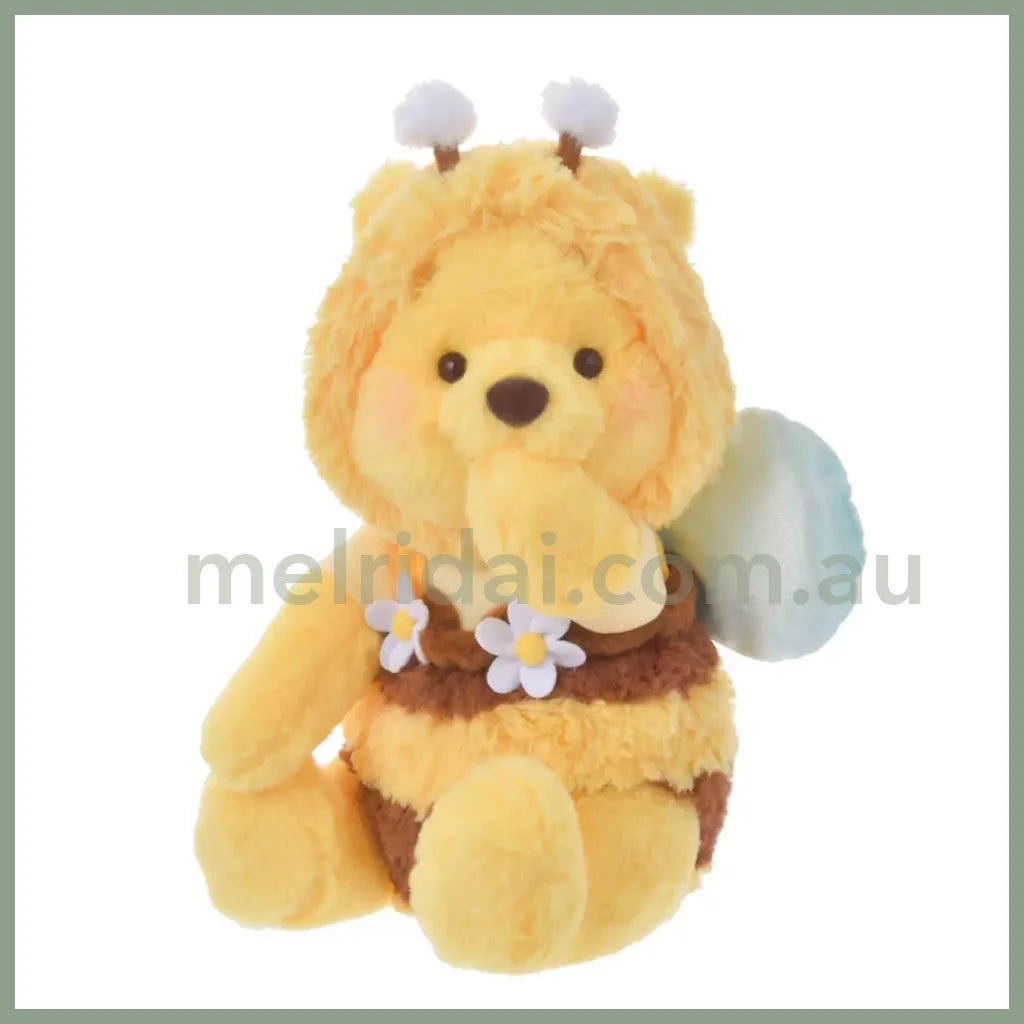 Disney | Tokyodisneystore Winnie The Pooh Fluffy Plush Doll S Yellow 2024 Limited 30×21×22Cm