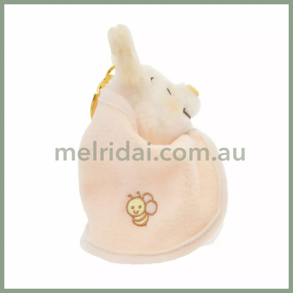 Disney | Tokyodisneystore Winnie The Pooh Plush Keychain Honey Milk Bag Approx.15Cm (White Pooh) //