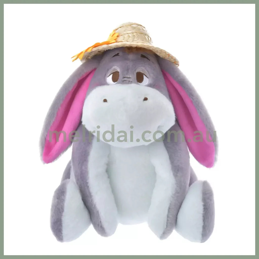 Disney | Tokyodisneystore Winnie The Pooh Plush Toy (Straw Hat) Eeyore 屹耳 23×18×20Cm