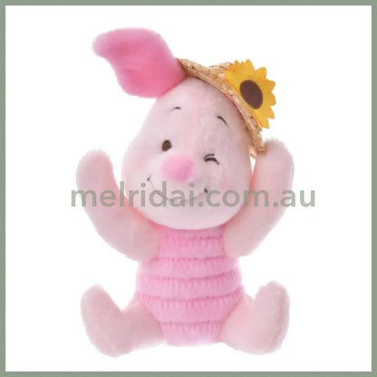 Disney | Tokyodisneystore Winnie The Pooh Plush Toy (Straw Hat) Piglet 小猪17.5×12×8Cm