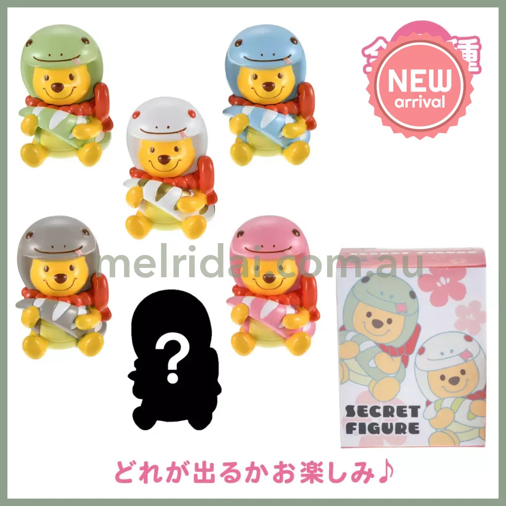 Disney | Tokyodisneystore Winnie The Pooh Secret Figure 5×4×2.7Cm (New Year 2025 Zodiac Lucky Snake)