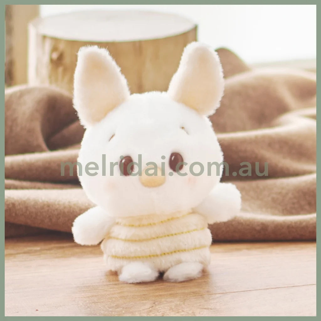 Disney | Tokyodisneystore Winnie The Pooh Urupocha-Chan Plush Approx.10Cm (White Pooh) / (/) Piglet