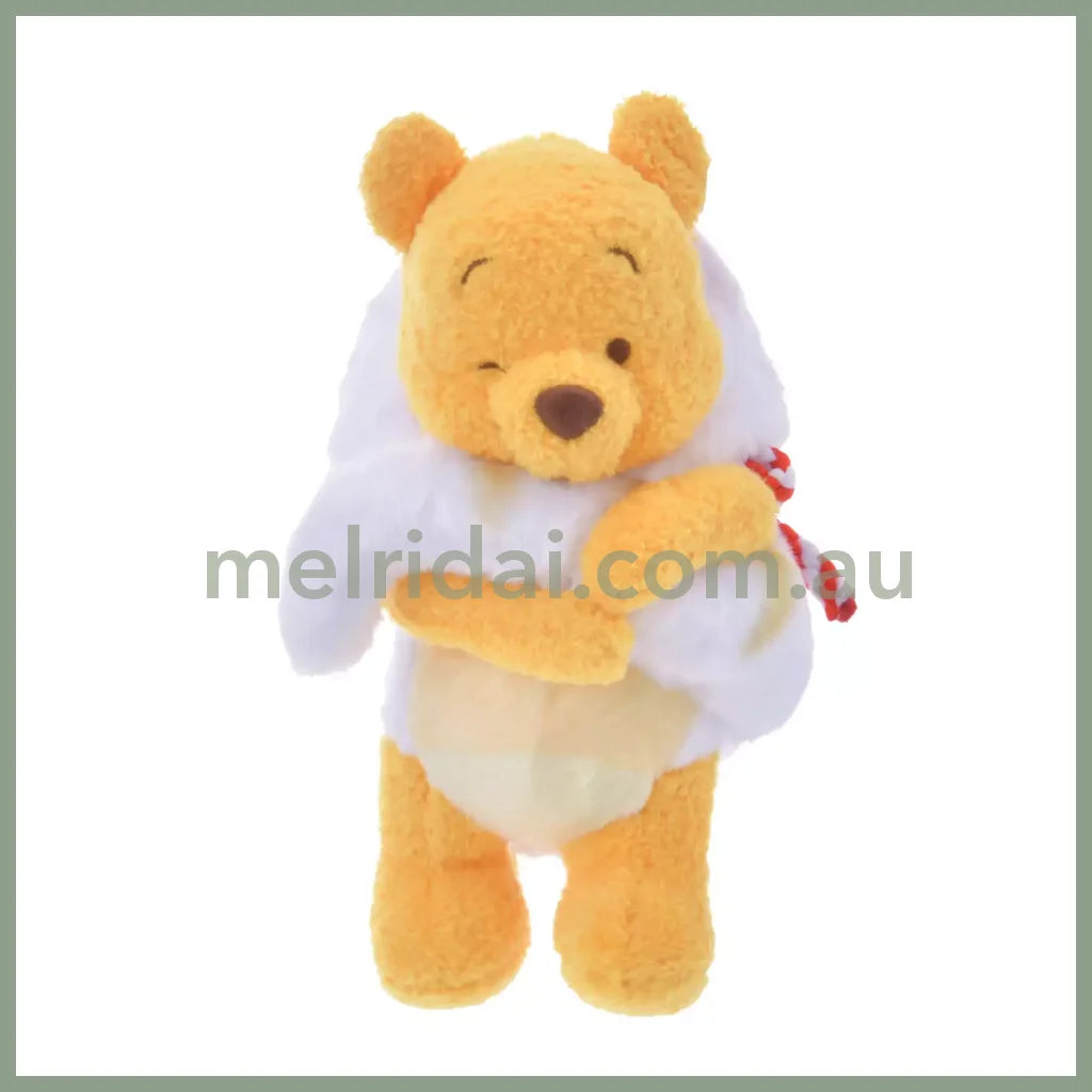 Disney | Tokyodisneystore Winnie The Pooh (White) Plush Keychain Mascot Holder 8 X 12 Cm (New Year