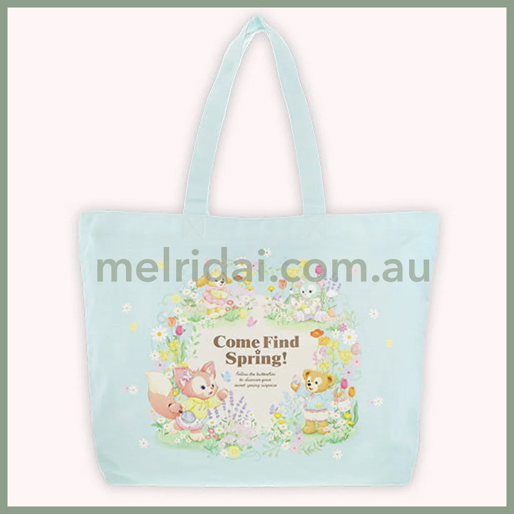 Disney | Tote Bag 42×58×14Cm (Come Find Spring!) 东京迪士尼 超大容量单肩包/托特包（春日系列）