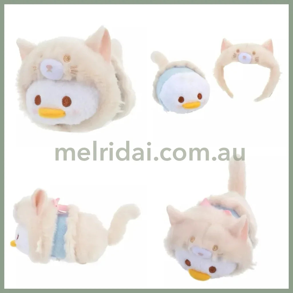 Disney | Tsum Plush Mini Cat Day 7×7.5×13.5 东京迪士尼 猫咪日 松松玩偶/手玉公仔/沙包公仔/小摆件 Donald Duck 唐老鸭