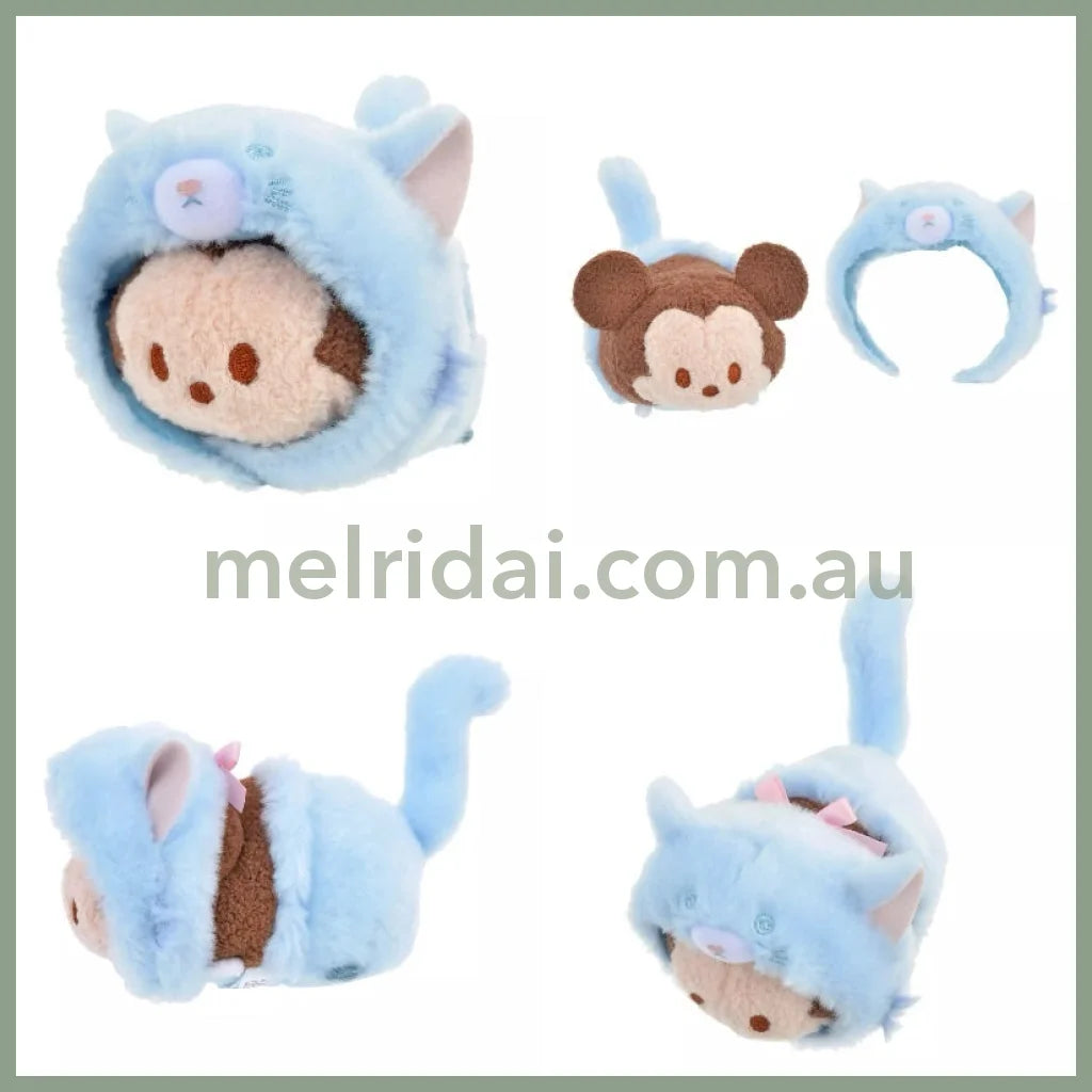 Disney | Tsum Plush Mini Cat Day 7×7.5×13.5 东京迪士尼 猫咪日 松松玩偶/手玉公仔/沙包公仔/小摆件 Mickey Mouse 米奇