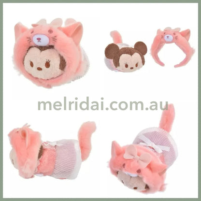 Disney | Tsum Plush Mini Cat Day 7×7.5×13.5 东京迪士尼 猫咪日 松松玩偶/手玉公仔/沙包公仔/小摆件 Minnie Mouse 米妮