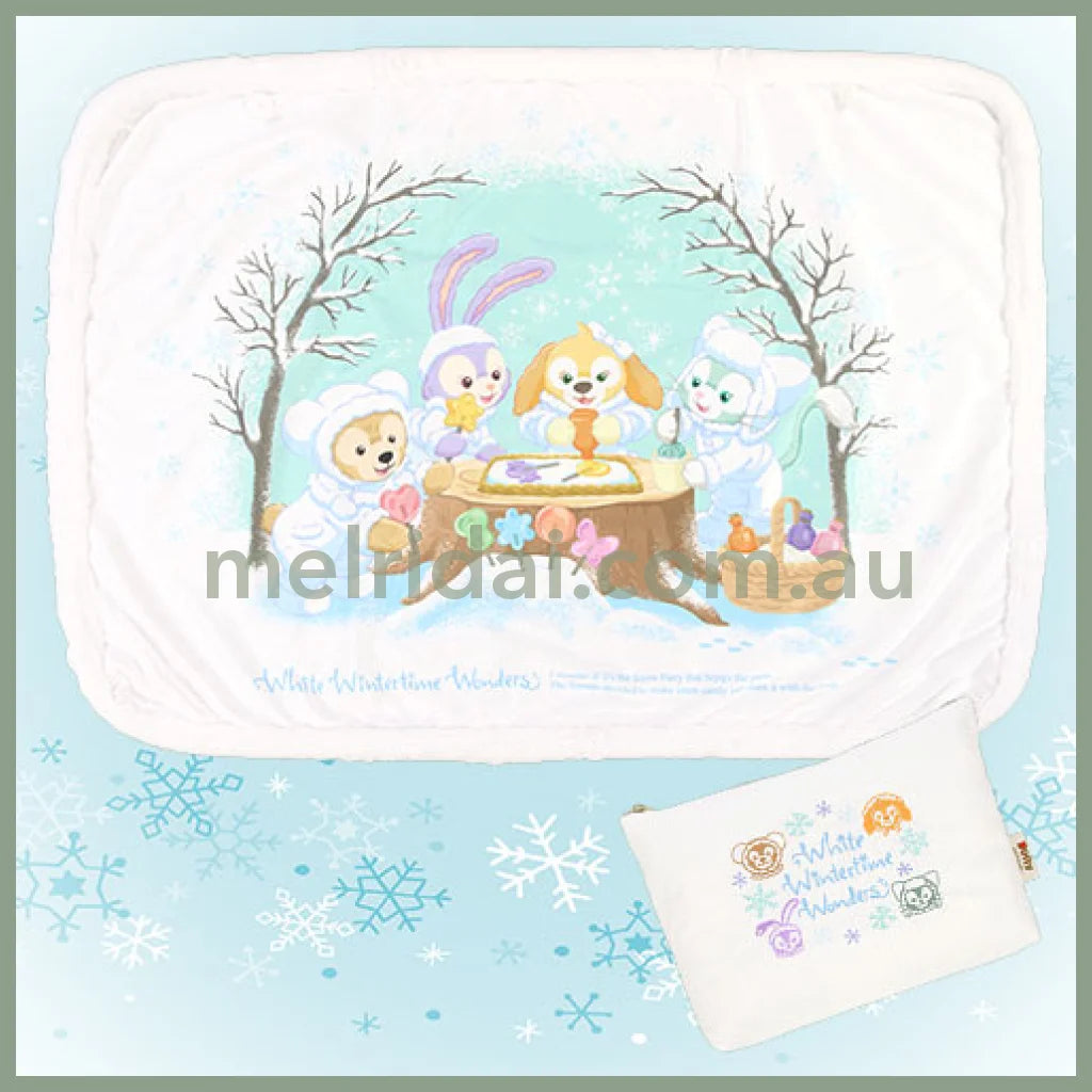 Disney | White Wintertime Wonders Blanket & Pouch +