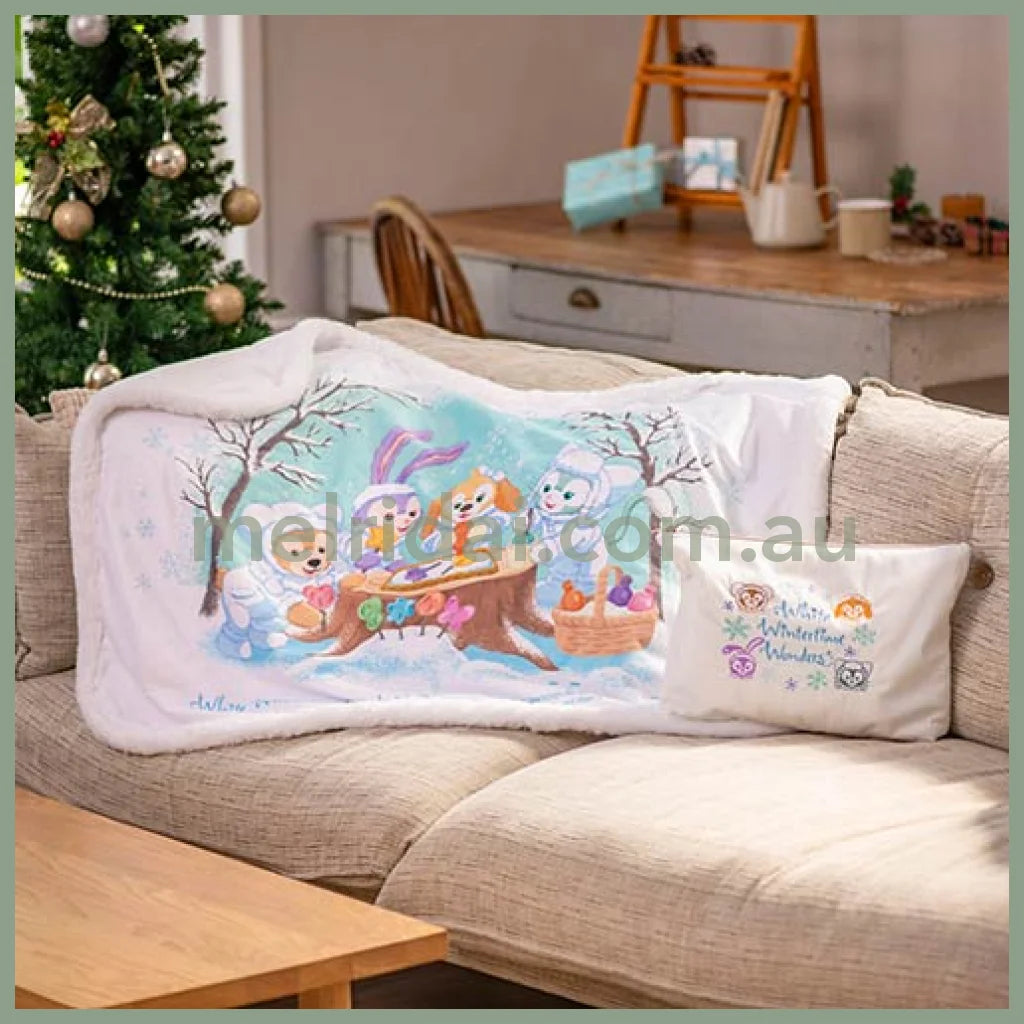 Disney | White Wintertime Wonders Blanket & Pouch +