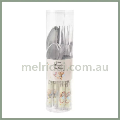 Disney | Winnie The Pooh & Friends Cutlery Set Spoons And Forks 8Pcs (Hondy Day)