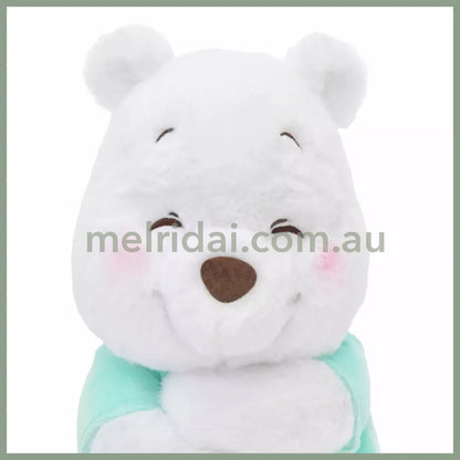 Disney | Winnie The Pooh Hug Plush Doll 29 × 16 19Cm 东京迪士尼 白色毛绒玩偶/公仔 笑眯眯