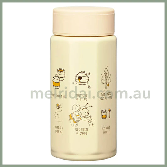 Disney | Winnie The Pooh Octagonal Stainless Bottle 350Ml 东京迪士尼 维尼小熊/噗噗 八角形不锈钢保温杯/防滑杯底