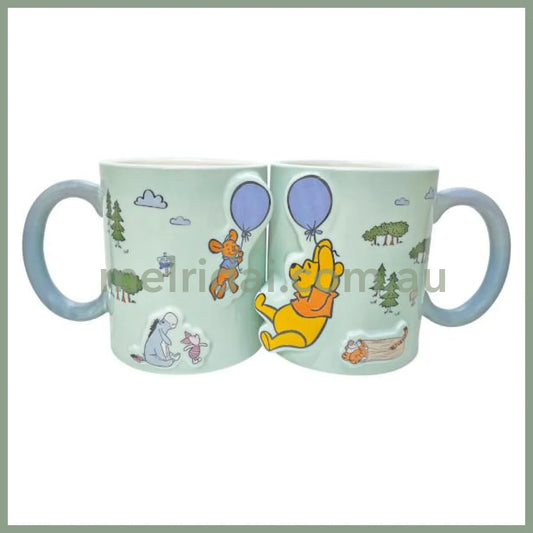 Disney | Winnie The Pooh Pair Mugs & Roo 320Ml 东京迪士尼 维尼小熊/噗噗&小豆 马克杯套装 两个入