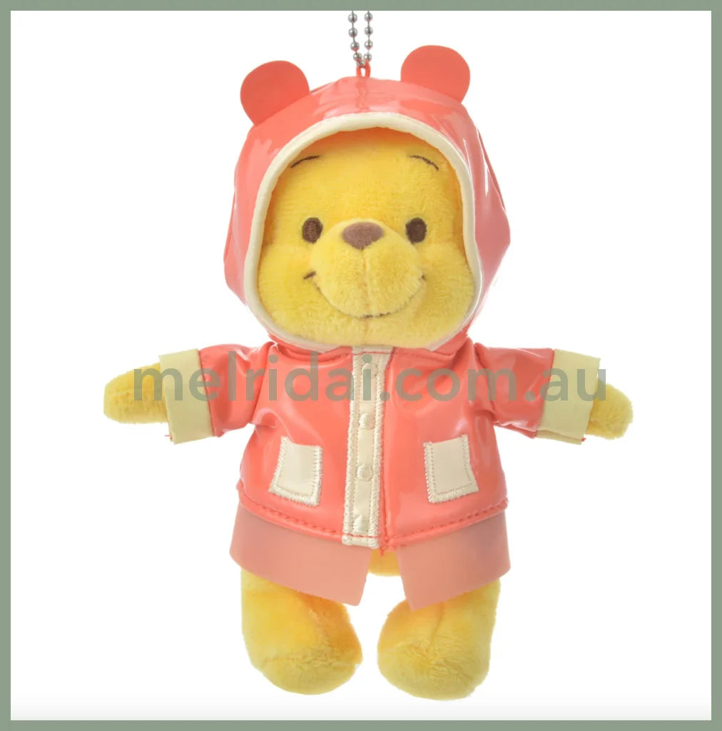 Disney | Winnie The Pooh Plush Doll Rain Style / /// 15.7 X 13 8.5(Cm)