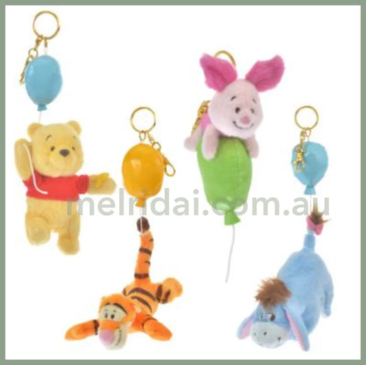 Disneywinnie The Pooh Plush Keychain Poohs Balloon