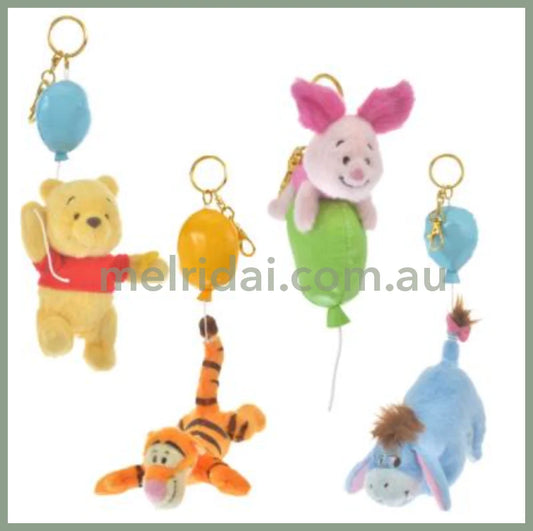 Disneywinnie The Pooh Plush Keychain Poohs Balloon