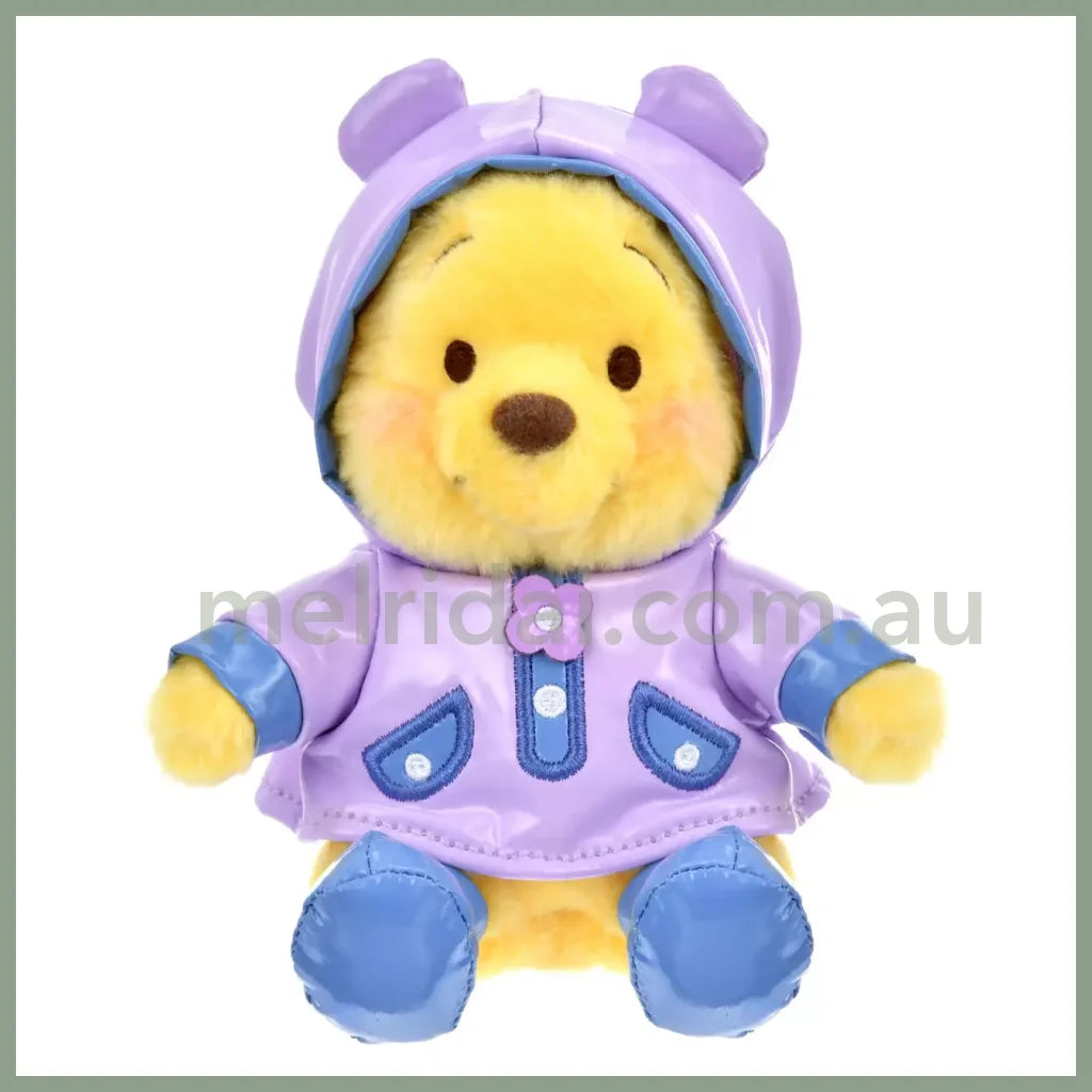 Disney | Winnie The Pooh Scrump Design Stitch Plush Keychain 15×12×9Cm (Rain Day) 东京迪士尼