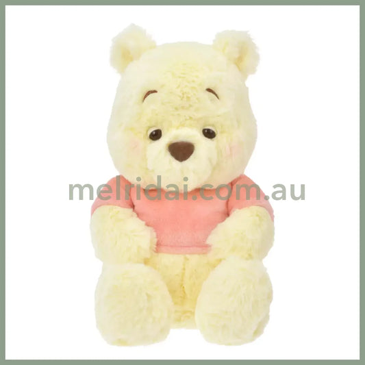 Disney | Winnie The Pooh Stuffed Toy Plush 34×21×23Cm(Kusumi Pastel) 东京迪士尼 维尼小熊/噗噗 毛绒玩偶/公仔