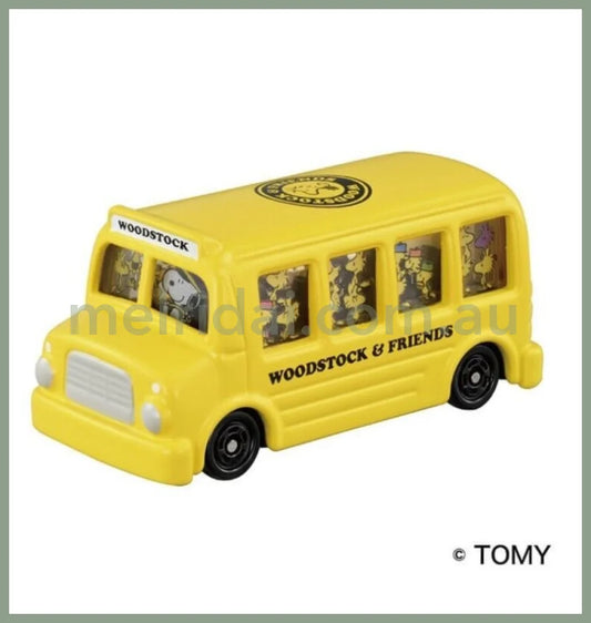 Tomica | Peanuts Snoopy Woodstock & Friends School Bus