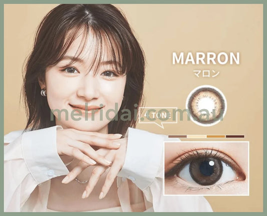 Fomomycolor Contact Lens 10 Pieces Marron Fomomy Dia14.2 Bc8.6