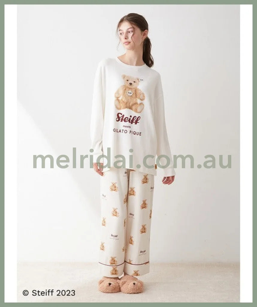 Gelato Pique X Steiff | Long Sleeves Set Free Size +