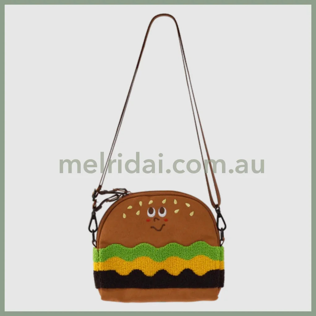 Gladee | Hamburger Sacoche Bag 200 X 180 30Mm 汉堡包造型 斜挎包