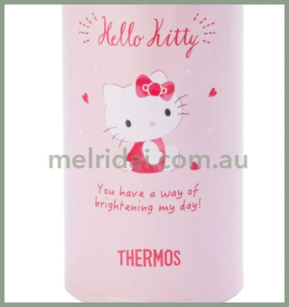 Hello Kitty × Thermosstainless Bottle Pink 350Ml X