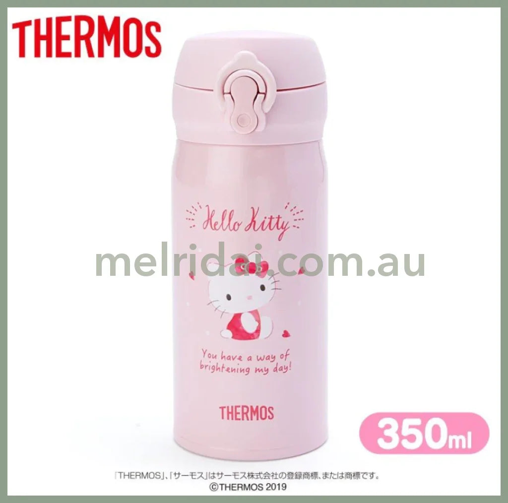 Hello Kitty × Thermosstainless Bottle Pink 350Ml X